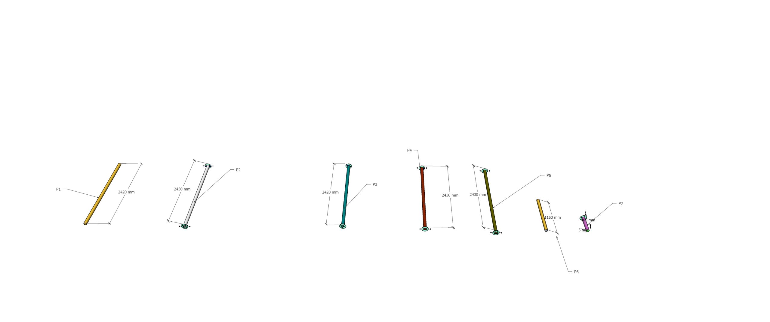 Tube Lengths Overview