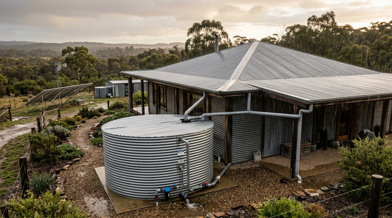Rainwater Harvesting: Aussie Off-Grid Roof Setup Guide