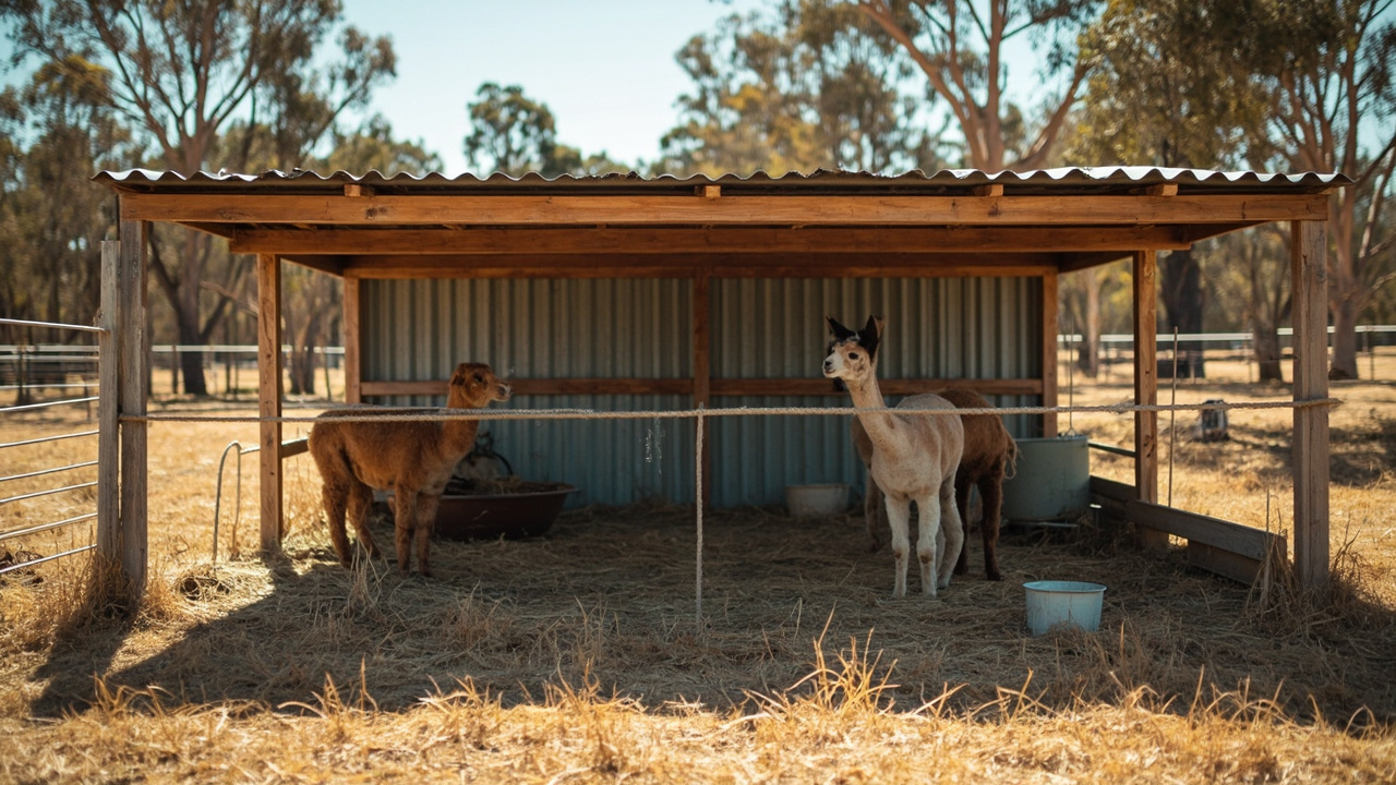 Getting Started: Purchase, Quarantine, Shelter — Off-Grid Alpaca System Design for Australian Blocks | OffGrid Masterplan