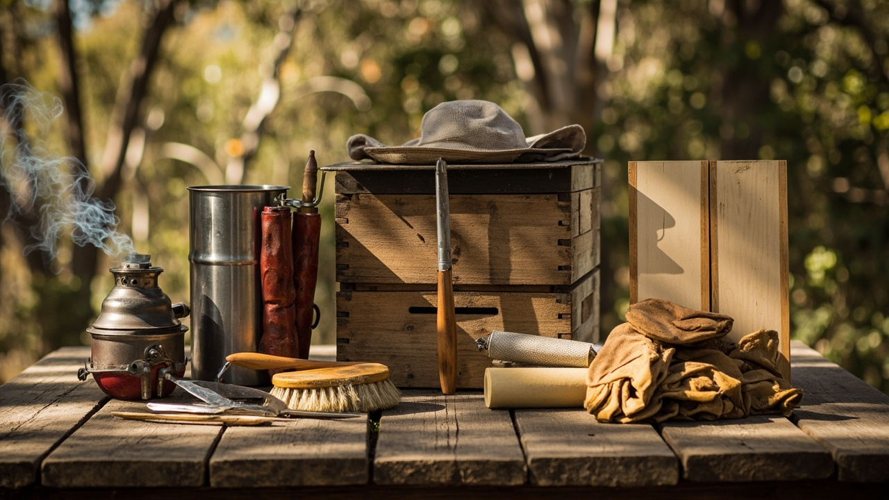 2. Essential Equipment — Off-Grid Beekeeping in Australia: A Complete Guide