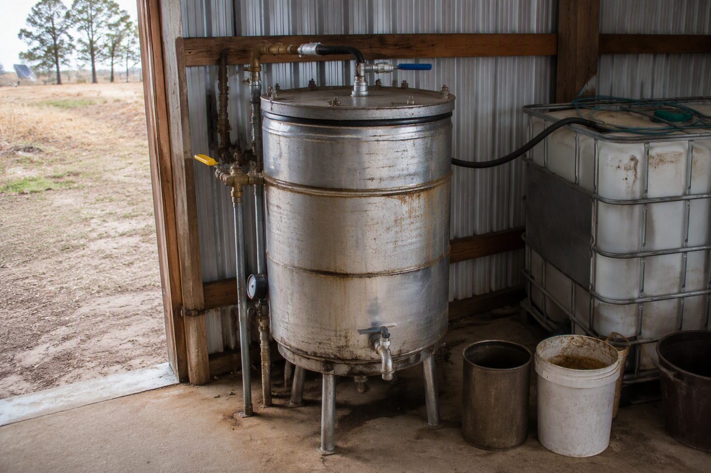 Generated illustration biofuel