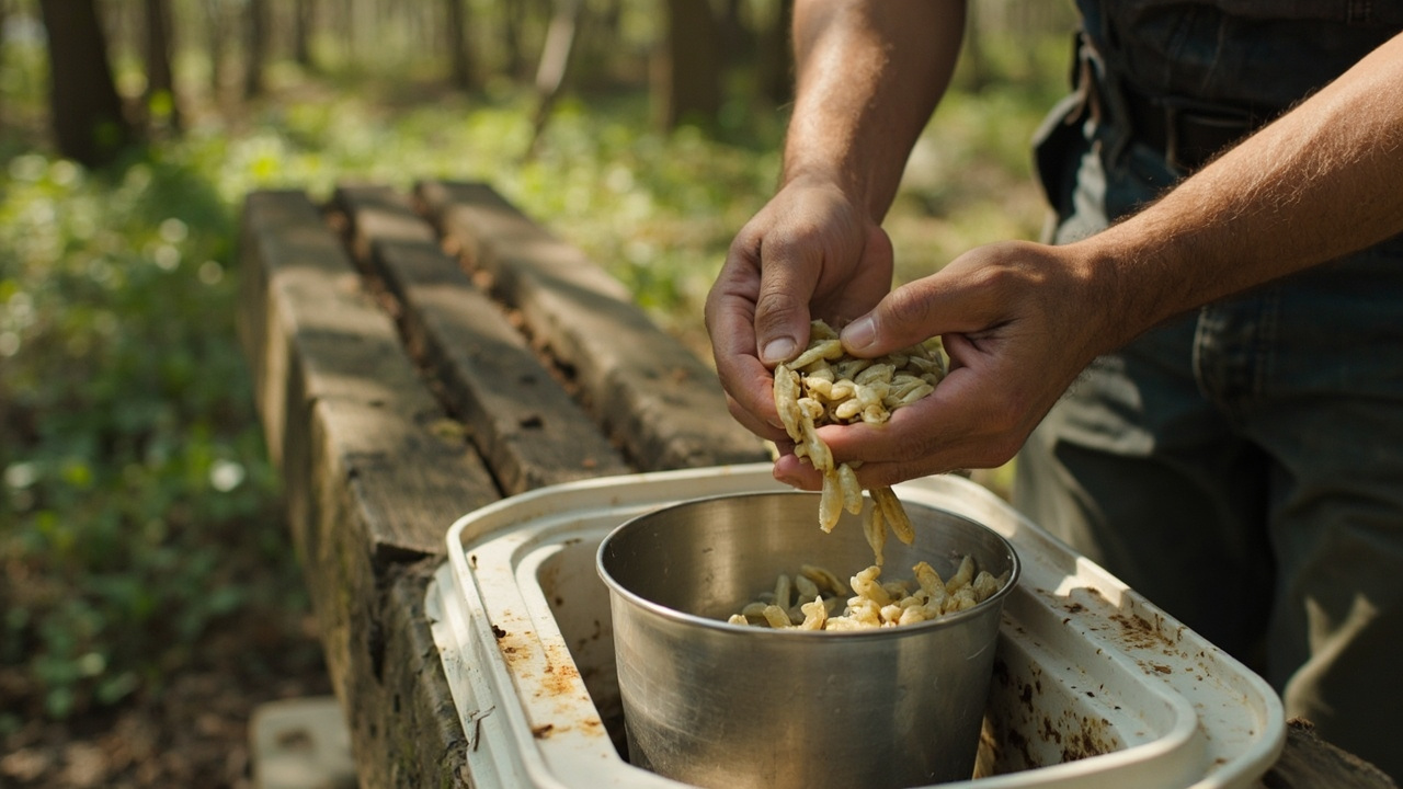 Harvesting Larvae: Step-by-Step (No Fancy Stuff) — Black Soldier Fly Composter: Off-Grid Aussie Reality Check
