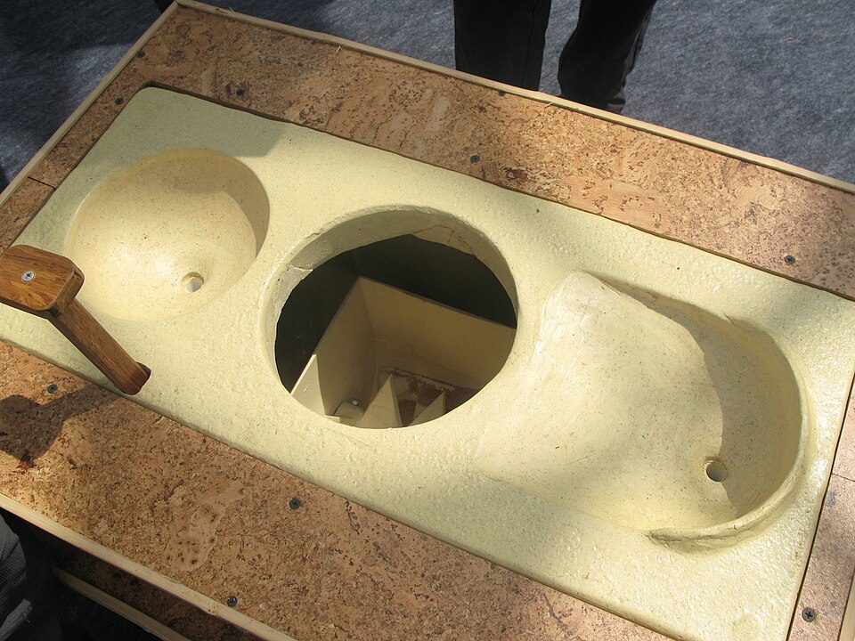 Composting toilet model