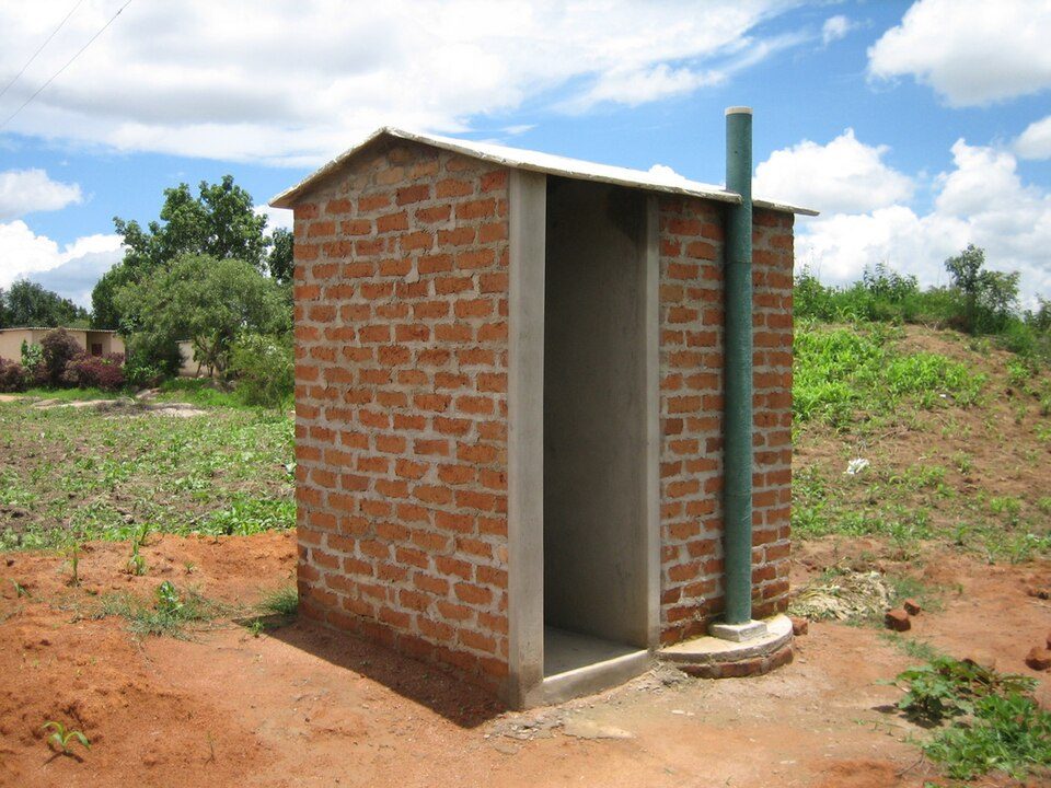 Composting toilet structure