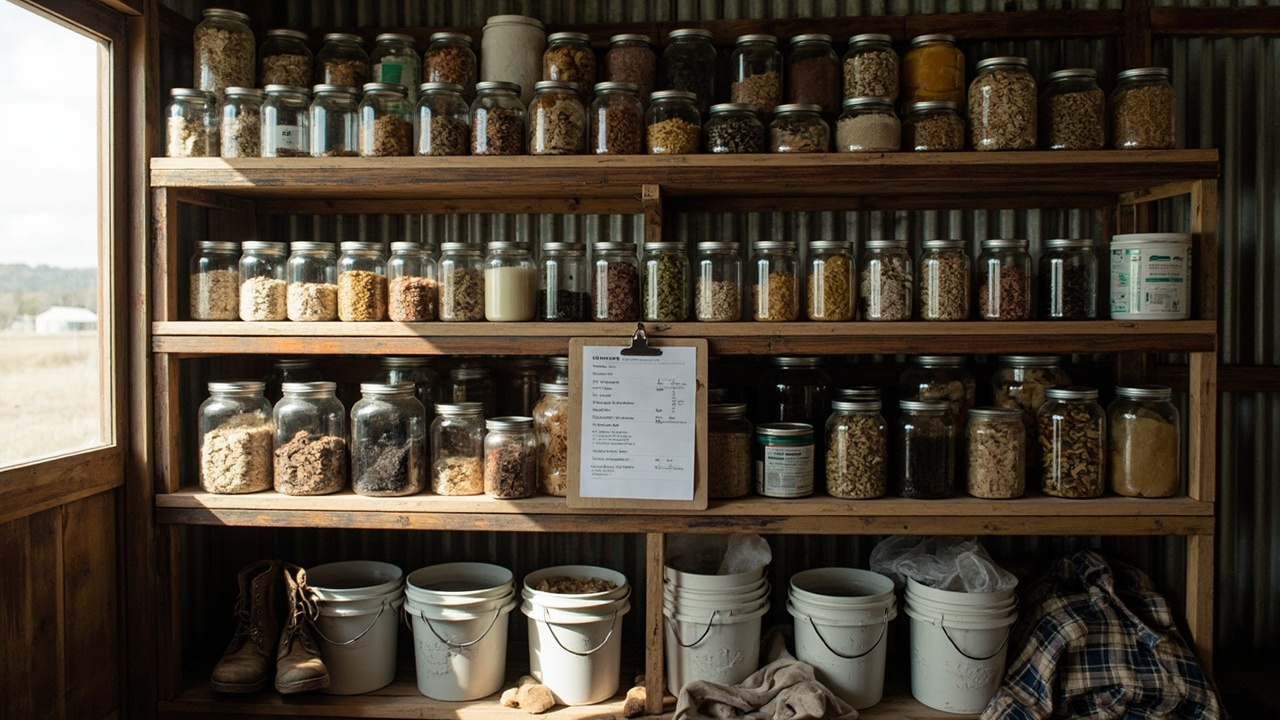 The Four‑Shelf Layout Behind My 90‑Day Stockpile — Emergency Pantry Build for 90 Days: Your Australian Survival Guide