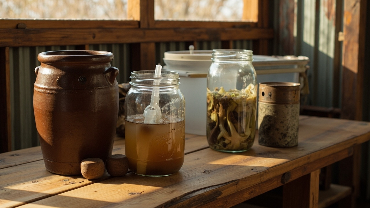 Fermenting Vessels: What To Use (And What To Avoid) — Fermented Veggies: Off-Grid Survival Guide (No Bullshit)