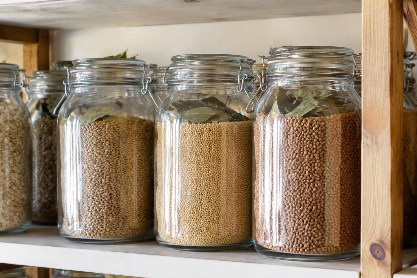 Generated illustration for grain-storage-insects