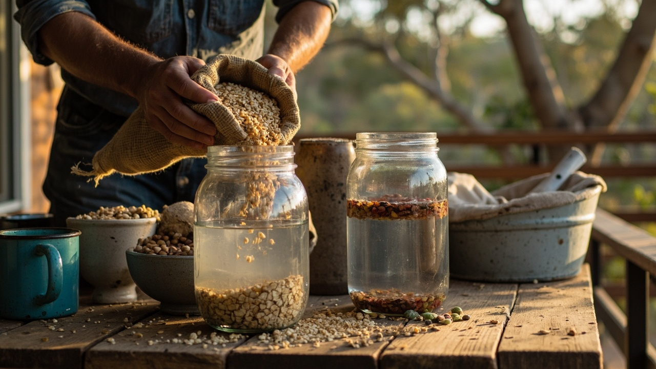 How To Soak (Blunt Aussie Method) — Soak Your Grains: Off-Grid Aussie Survival Hack