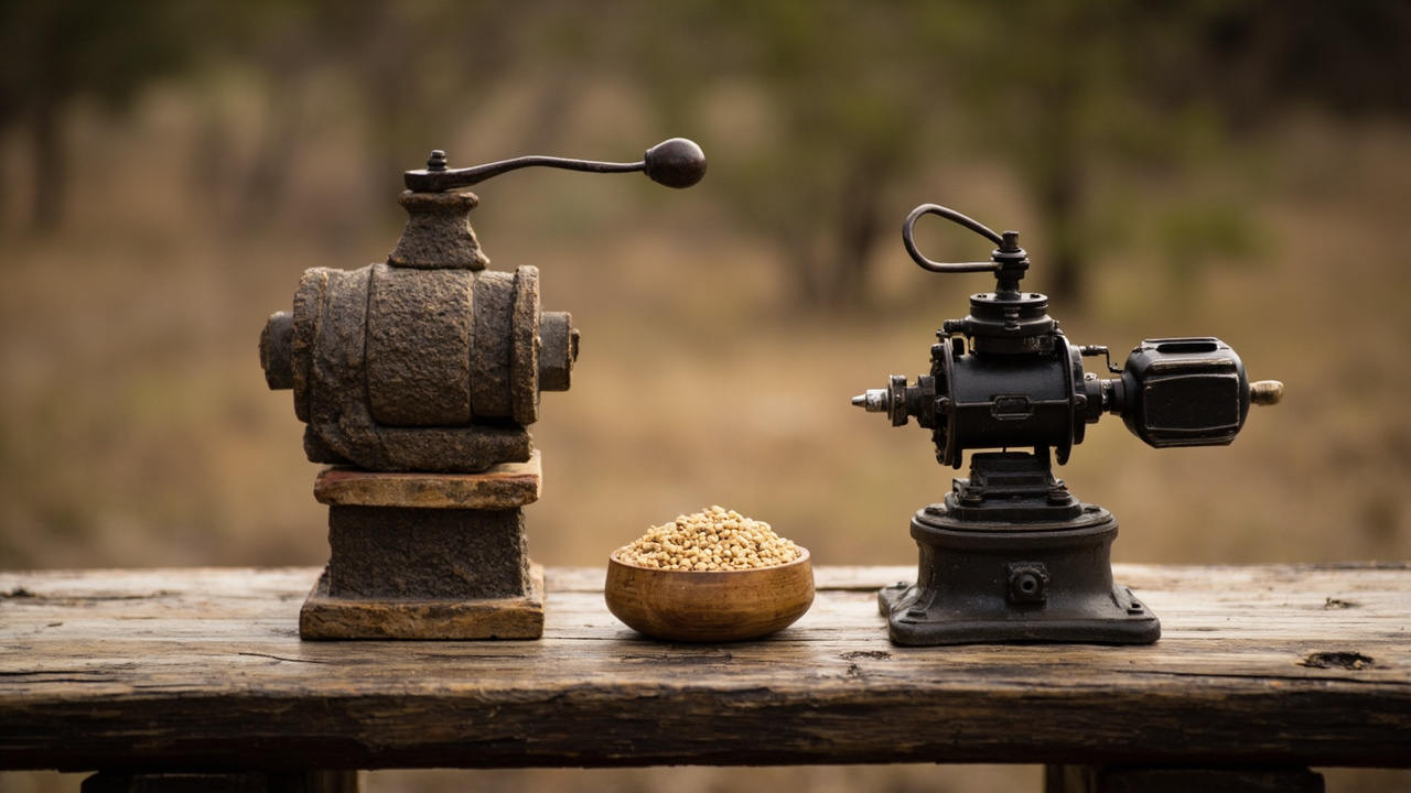 Hand vs Motorised Mills: The Honest Grind Comparison — Hand Grinding Grain: Off-Grid Reality Check