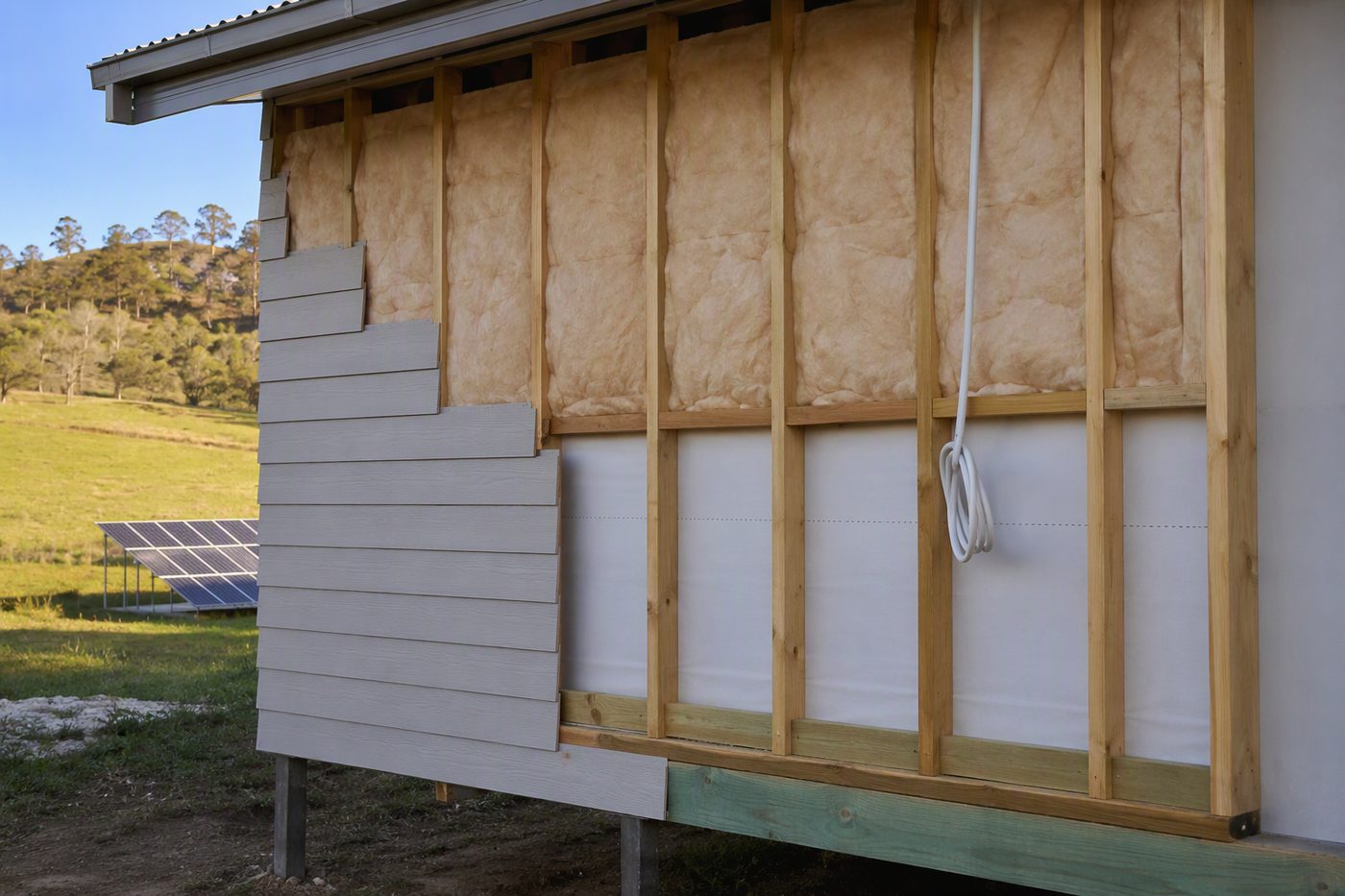 Generated illustration for insulation