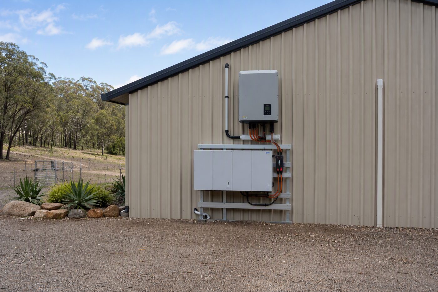 Generated illustration inverter oversizing and surge planning