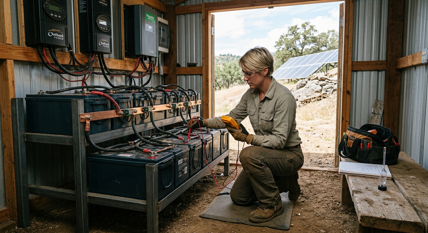 Battery Maintenance: Annual Checklist