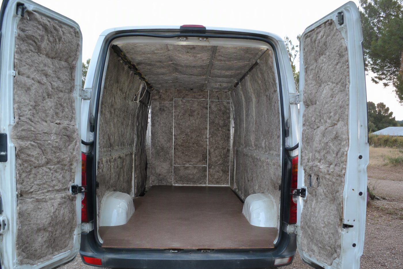Generated illustration for sprinter-van-insulation