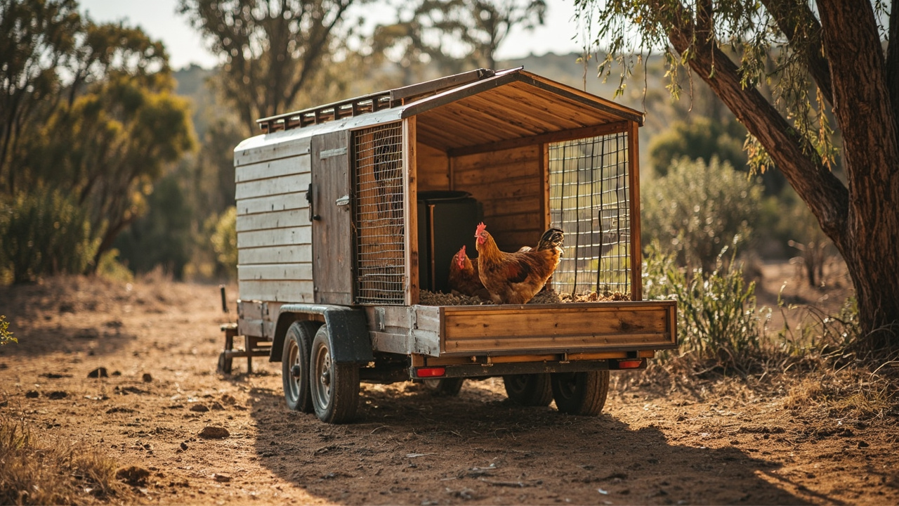 Chicken Tractor Design for Australian Off-Grid Living