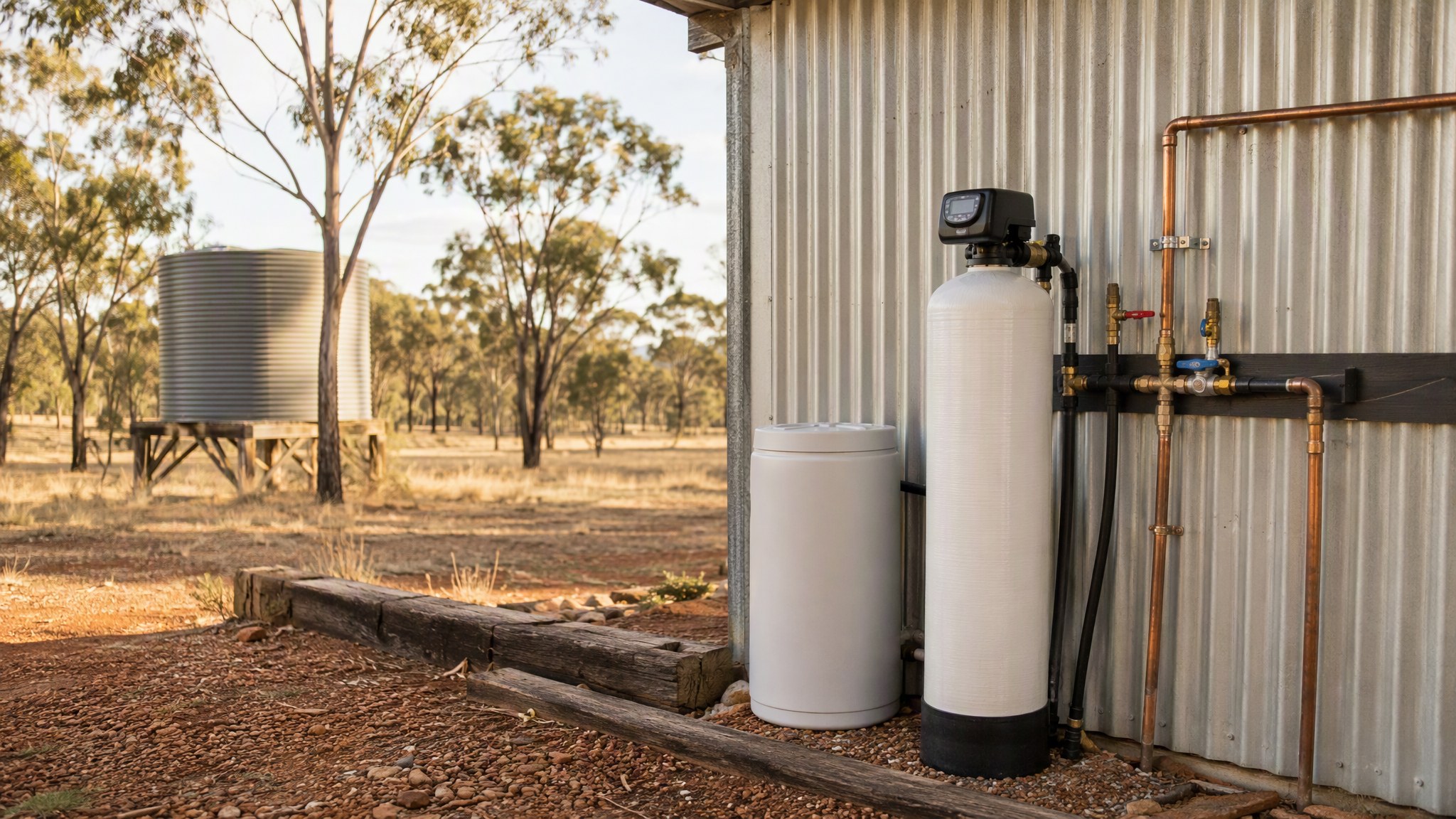 Water Softening for Off-Grid Aussie Living: No Fluff, Just Facts