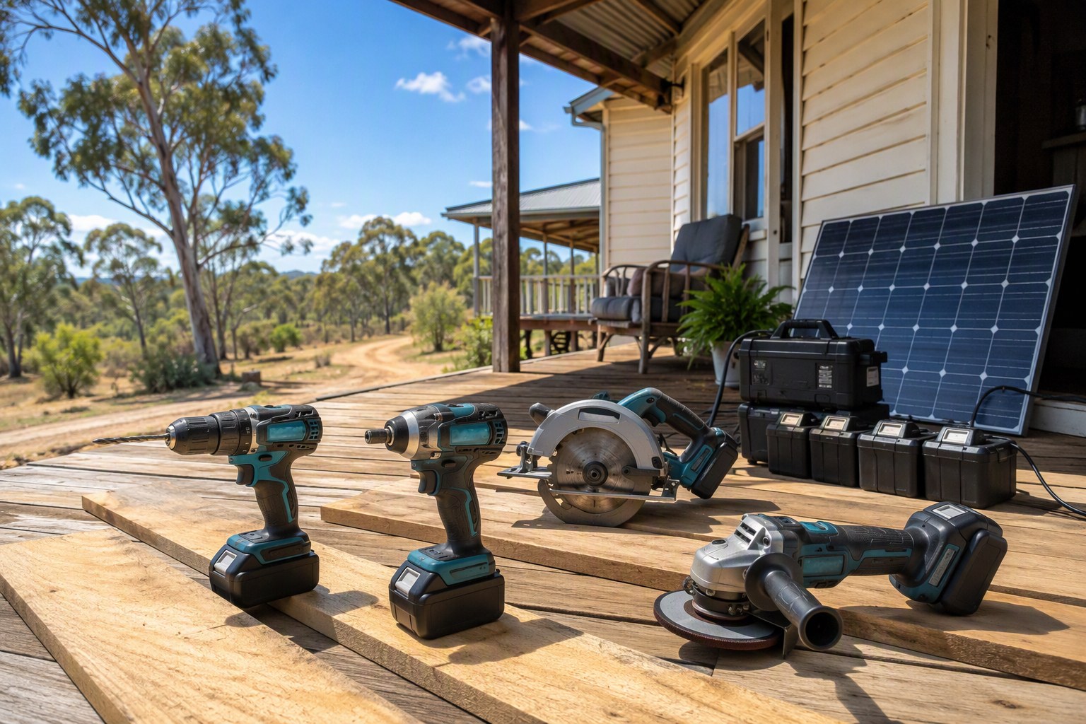 Power Tools Off-Grid: No Bullshit Guide for Aussie Homesteaders
