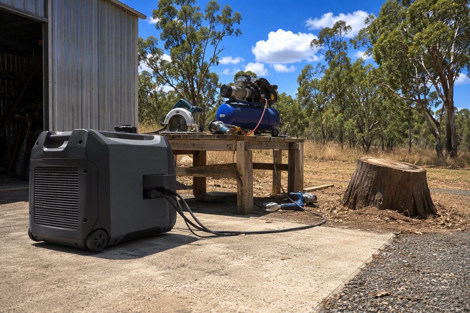 Generator Power: Off-Grid Tools & Motors (No Bullshit Guide)