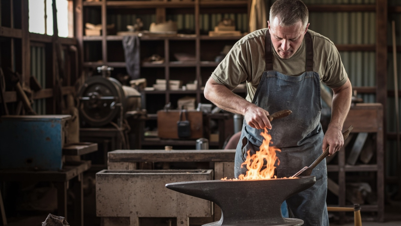 Blacksmithing Basics: Forge, Anvil, Hammers for Off-Grid Aussies
